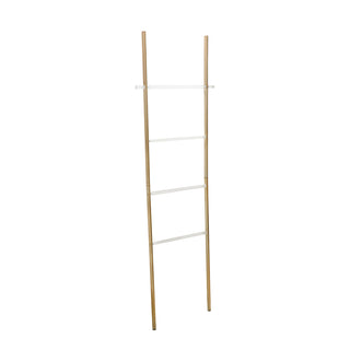 KI714OR Escalera Decorativa Oro Rosado y Acrílico 46(L)X3(P)X173(A) Cm.