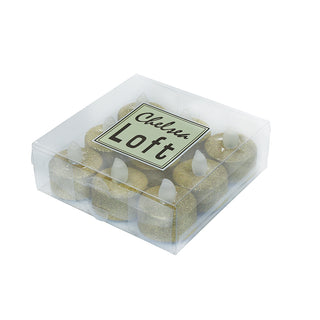 KLC001O Set 9 Velas Oro Votivas LED 3.8x3.5 cm.