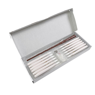 KLC0122 SET 12 VELAS COLGANTES CON MOVIMIENTO LED LUZ CÁLIDA