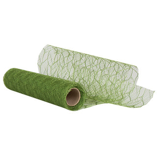 KOEL13V Malla Encaje Hojas Verde 6 Yds.