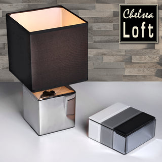 HM2484 Caja Cuadrada Colorblock Frío 12cm(L)x 12cm(P)x 6cm(A)