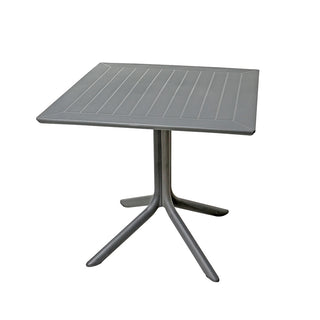 LW03GO Mesa Gaudi Gris Oxford de plástico resistente al sol PP-UV 80x80x75cm.