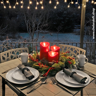 YT2426N Cuchillería Uffizi Negro Antracita 16 Pzs