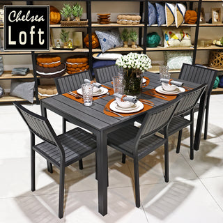 SCL140X80  Mesa Rectangular Harbour 140x80x73 cm.