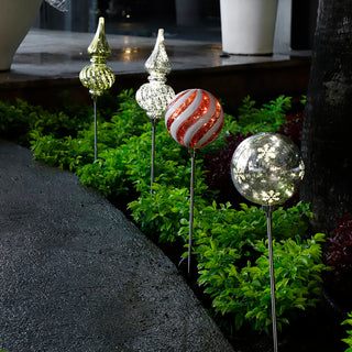 RJL405 Esfera Decorativa Solar Caramelo 80 Cm.