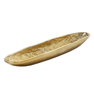 MINO1310 Centro Batea Metal Oro Chico 39 cm.