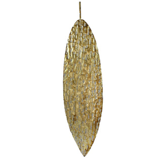 MQ3040O Hoja Metal Grande Oro 21x82cm.