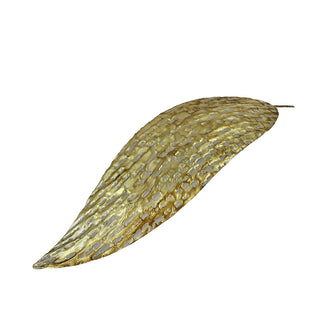 MQ3040O Hoja Metal Grande Oro 21x82cm.