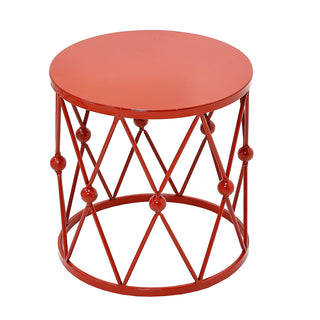 MQ3045RC Mesa Pedestal Tambor Rojo 30cm.