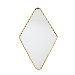 MQ5485O Espejo Rombo Oro 49x83cm.