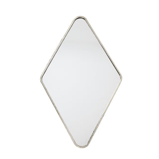 MQ5485P Espejo Rombo Plata 49x83cm.