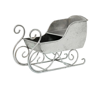MQ6578P Trineo Metal Plata 26x18cm.