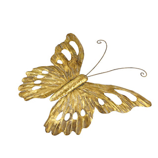 MQ7070O Mariposa Metal Oro 62cm.
