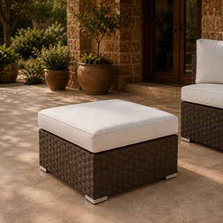 KA25OC Ottoman/Mesa Kauna Oa Café Espresso 75x75x32 Cm.