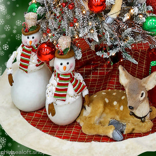 SA034 Frosty Mono de Nieve Extra Grande 33x50 cm.