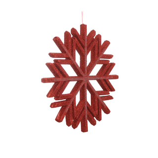 RJL01R Gran Copo De Nieve Rojo 50 Cm.