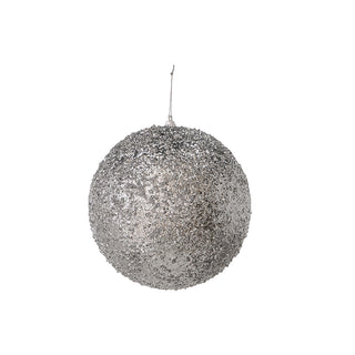 RJL317PF Esfera Plata Frost 15 Cm.