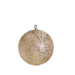 RJL331OG Esfera Pedrería Oro 20 Cm.