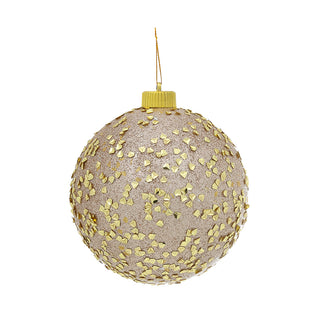 RJL337OM Esfera Pedrerìa Oro 15 Cm.