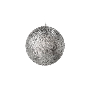 RJL342PC Esfera Frost Plata 15 Cm.
