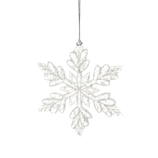 RJL356 Ornamento Copo De Nieve 10 cm.
