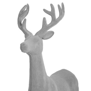 RJL367G Venado Terciopelo Gris 45 Cm.