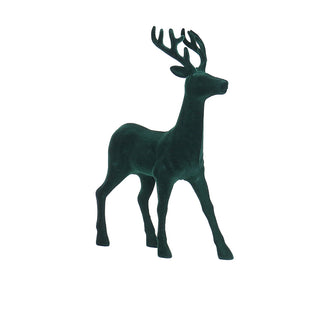RJL367V Venado Terciopelo Verde 45 Cm.