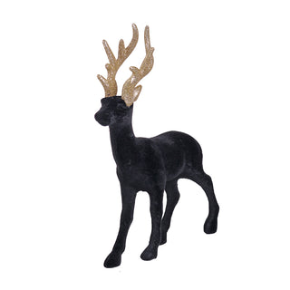 RJL368ND Venado Terciopelo Negro Derecho 32 Cm.