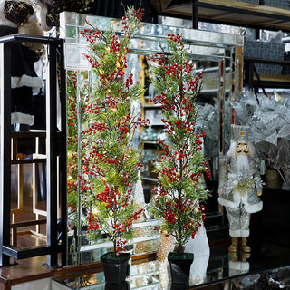 RJL371 Árbol Decorativo Merry Berry 90 Cm.