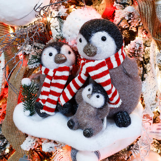 RJL373 Familia Pingüinos 30 Cm.