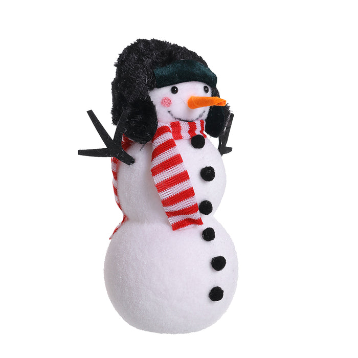 RJL375N Snowman Gorro Negro 30 Cm.