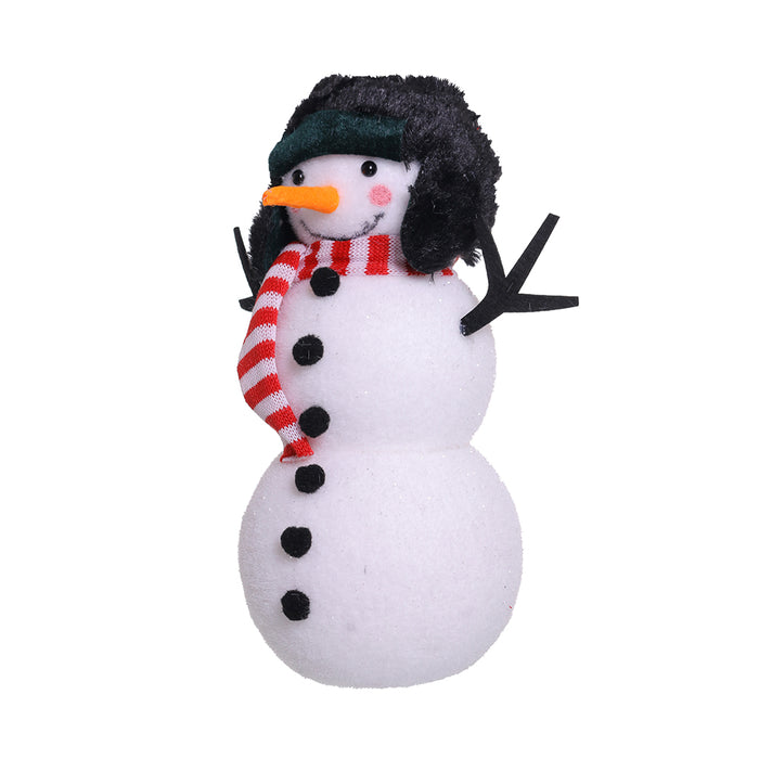 RJL375N Snowman Gorro Negro 30 Cm.