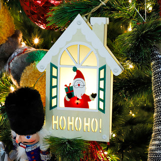 RJL409H Casita Decorativa LED Hohoho 18 Cm.