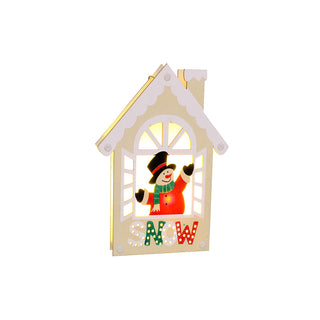 RJL409S Casita Decorativa LED Snow 18 Cm.