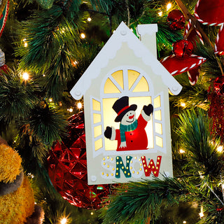 RJL409S Casita Decorativa LED Snow 18 Cm.