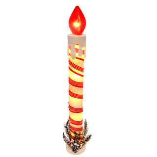 RJL413C Vela Caramelo LED Grande 65 cm.
