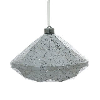 RJL455P Esfera Diamante Plata 20 cm.