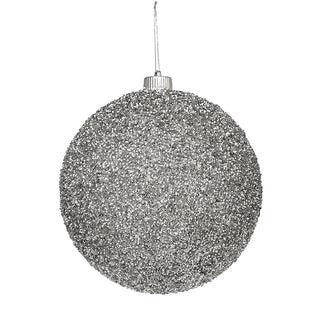 RJL531P Esfera Frost Plata 20cm.