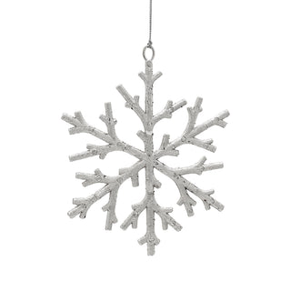 RJL594P Copo de Nieve Troncos Plata 16cm.