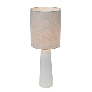 RL552B Lámpara Cerámica Dansk Blanco 24x24x68cm.