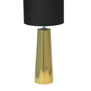 RL552O Lámpara Cerámica Dansk Oro Metálico 24x24x68cm.