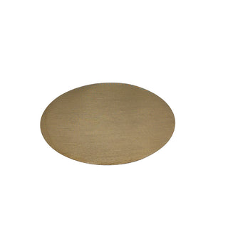 RN2459BR Individual Mirabella Redondo Bronce 38 cm.