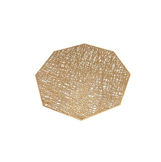 RNP2447CO Individual Cobre Entramado Octagonal 38x38 cm.