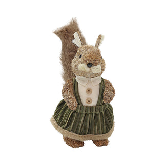 SA028-1 Ardilla Decorativa Mrs. Forest 20x30 cm.