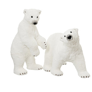 SA139 Gran Oso Polar Parado Diseñador 40x66 cm.
