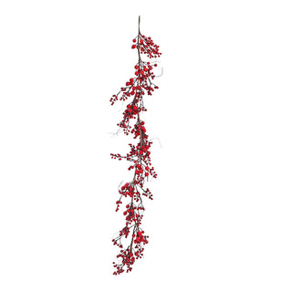 SA614 Guirnalda Berries Rojo 150 cm.