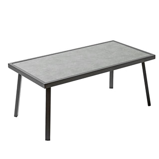 SCL58MG Mesa de Centro Mallorca Gris de Acero con acabado anticorrosivo.