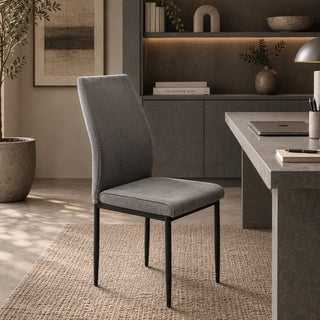 TC03SCG Silla Havre Corduroy Gris