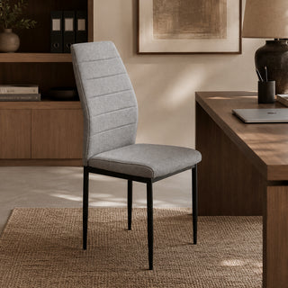 TC03SPG Silla Havre Poliéster Gris