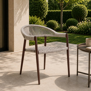 BK2418T Silla Marbella Taupé estibable